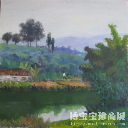 罗运伟 《清晨》 类别: 油画X